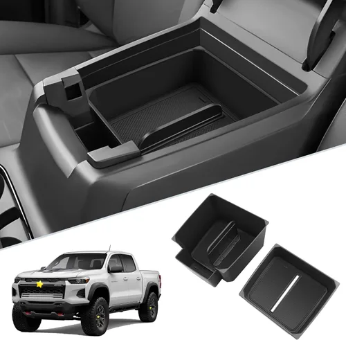 Miniatura 29 de SKTU 2 unidades para 2024-2026 Lincoln Nautilus Organizador de consola central para 2024-2026 Lincoln Nautilus (Premiere/Reserve/Black Label)