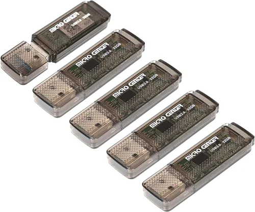 Miniatura 10 de Micro Center SuperSpeed - Paquete de 2 memorias USB 3.0 de 16 GB, unidad para almacenamiento de datos del tamaño de una goma de mascar