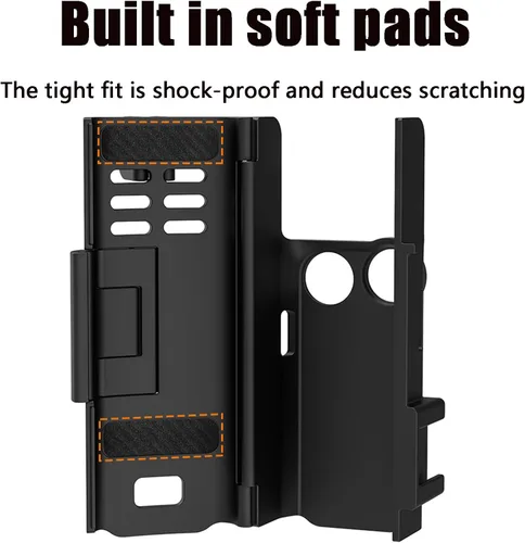Miniatura 5 de Adaptador de extensión de cámara para DJI Osmo Pocket 4/3, jaula protectora para zapata fría, soporte de montaje en trípode, soporte para mochila