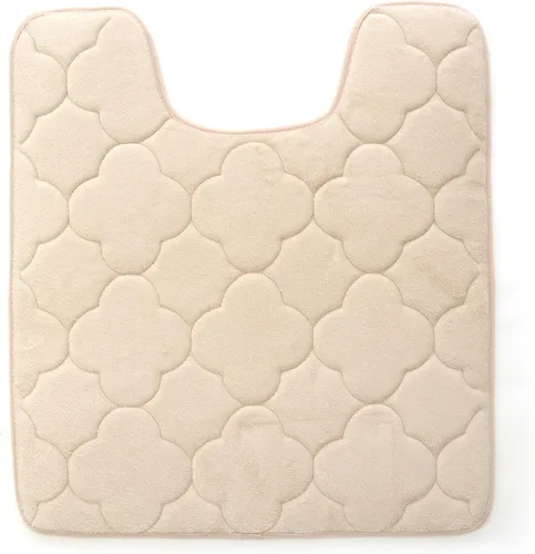 Miniatura 11 de Tapete de baño de espuma viscoelástica bordada con tecnología Water Shield, 17 x 24 pulgadas, angora