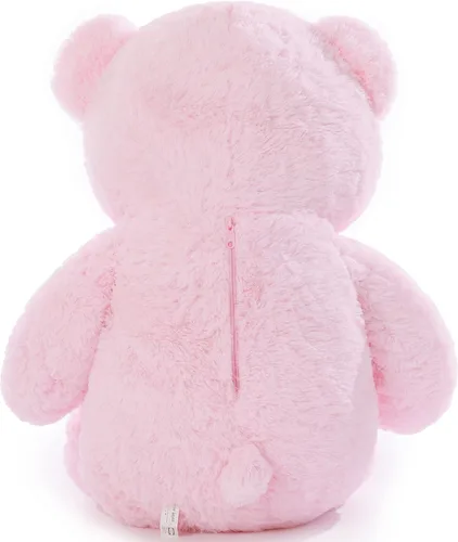 Miniatura 7 de Poutmac Oso de peluche grande de 4 pies suave y gigante para novia, mujeres, niños, para San Valentín, Navidad, cumpleaños