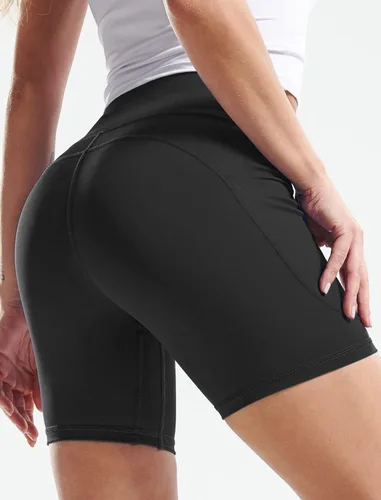 Miniatura 4 de CADMUS Pantalones cortos de yoga de cintura alta para mujer de 3 pulgadas, 4 pulgadas, 6 pulgadas, 7 pulgadas, 8 pulgadas, sensación desnuda