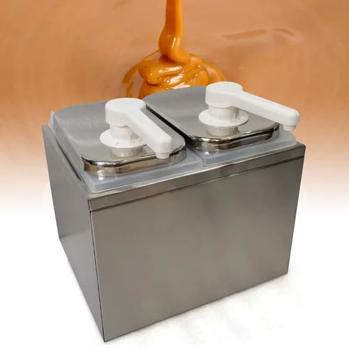 Miniatura 3 de Estación de bombeo de condimentos, dispensador de bomba de salsa de acero inoxidable, dispensadores de ketchup, bombas de condimentos, bomba