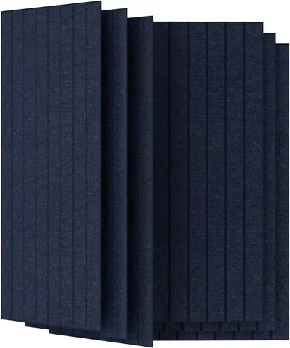 Miniatura 24 de UMIACOUSTICS 6 Piezas 47.2 x 23.6 Pulgadas Panel Acústico, Panel Decorativo de Pared Absorbente de Sonido para Oficina, Cine en Casa, Estudio, Nogal