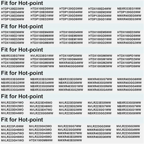 Miniatura 6 de Pomo temporizador irrompible para secadora WE1M652 con protección de funda de metal reforzada por Sikawai Fit para secadora G-E Hot-point