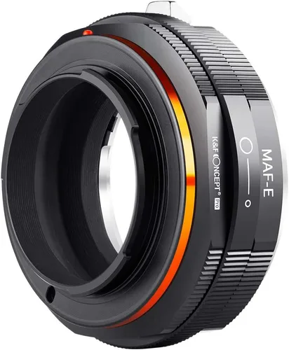 Miniatura 2 de K&F Concept Adaptador de montaje de lente compatible con Sony Alpha Minolta AF A-Type Lens a NEX E-Mount sin espejo con diseño de barniz mate