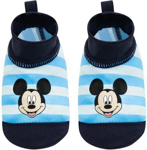 Miniatura 3 de Disney Mickey Mouse Sunny Fun - Gorro de natación y botines de natación de 0 a 12 meses 5013 color azul Azul Patchwork 0-12 meses
