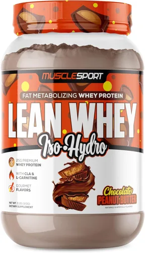 Miniatura 12 de Musclesport Lean Way Proteína vegetal - Mezcla de proteína de guisante y proteína de arroz integral, con CLA, MCT y L-carnitina añadidos, 20