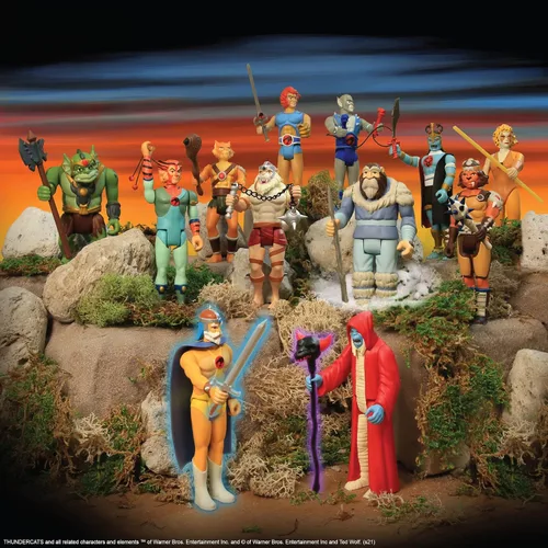 Miniatura 6 de Super7 Thundercats Grune Figura de Reacción de 3.75 pulgadas