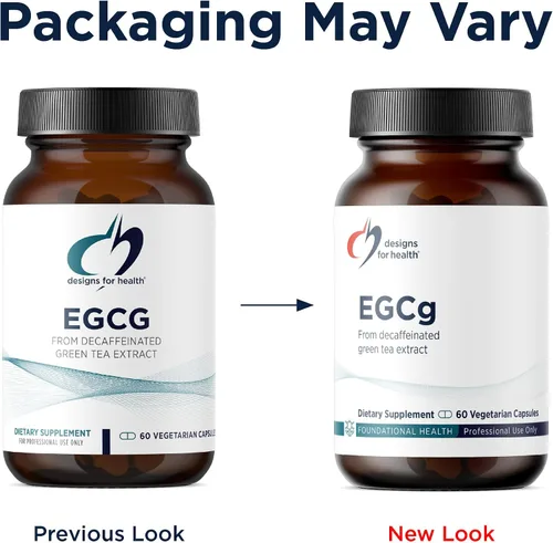 Miniatura 4 de Designs for Health EGCg - Extracto de té verde descafeinado (225 mg) + suplemento antioxidante de polifenoles, píldoras de té verde vegano sin OMG
