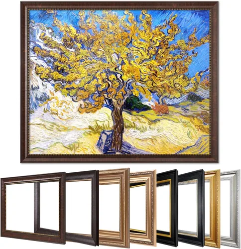 Miniatura 34 de DECORARTS - Serie de pinturas enmarcadas de Vincent Van Gogh (favoritos) – impresión giclée de arte en lienzo.