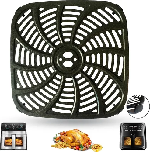 Miniatura 10 de Sartén para freidora de aire de 8 cuartos de galón para freidora de aire PowerXL Vortex Pro Plus, bandeja antiadherente prémium para freidora