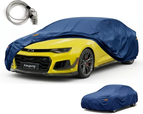 Miniatura 169 de Kaugung Funda de coche resistente para BMW M2 (2019-2024), impermeable, resistente a todo tipo de clima, protección contra el sol, lluvia, polvo