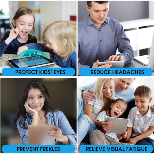 Miniatura 6 de PYS Protector de pantalla para iPad Mini 5, antiluz azul (cuidado de los ojos), protector de pantalla para iPad Mini 5 (2019), iPad Mini 4 (2015)