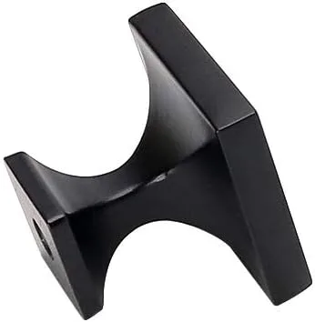 Miniatura 5 de Peaha PH6785BK - Paquete de 15 pomos negros para gabinete, tiradores cuadrados para pomos de cajón para cocina, tocador y baño Negro-Cuadrado 1