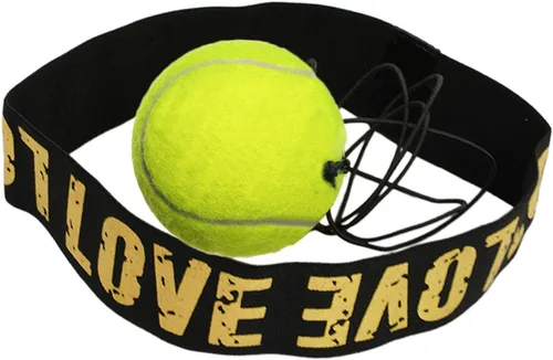 Miniatura 6 de Juego de diadema de pelota refleja de boxeo, diadema ajustable para fitness