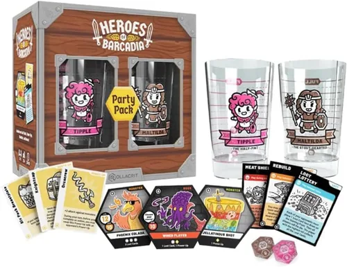 Expansión Rollacrit Party Pack - 2 nuevos héroes se unen a la aventura del juego de fantasía