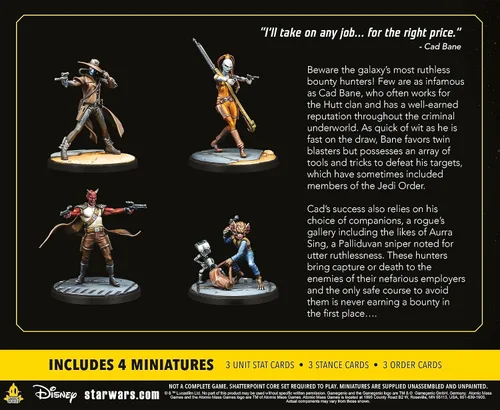 Miniatura 4 de Star Wars Shatterpoint Fistful of Credits SQUAD PACK – Juego de miniaturas de mesa, juego de estrategia para niños y adultos, a partir de 14 años, 2