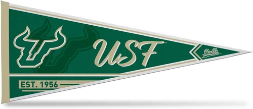 Miniatura 218 de Rico Industries NCAA Banderín Clásico de Fieltro para Decoración de Pared de 12" x 30" - Ideal para Decoración del Hogar/Dormitorio/Cueva de Hombre