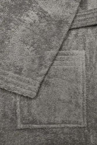 Miniatura 4 de Classic Turkish Towels Bata de baño unisex con capucha de algodón de alta calidad bata larga de felpa de felpa de lujo