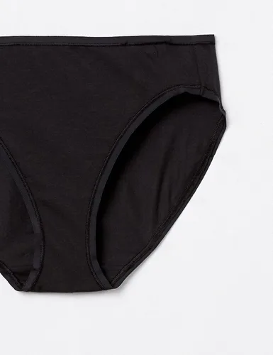 Miniatura 5 de Tienda Essentials - Ropa interior de algodón y de pierna alta para mujer (disponible en tallas extragrandes), paquete múltiple