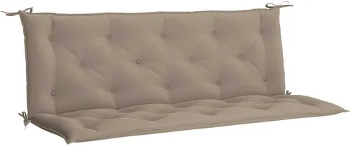 Miniatura 13 de vidaXL Juego de 2 cojines para banco de jardín, tela Oxford beige (100% poliéster)
