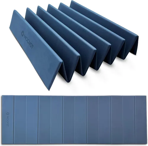 Miniatura 13 de Esterilla de yoga plegable, Esterilla de yoga plegable TPE, Esterilla de ejercicio plegable para yoga, pilates, entrenamientos en el suelo, diseño