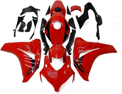 Miniatura 14 de Kit de carenado para Honda CBR1000RR 2012 2016 CBR 1000 RR 13 2014 2015 CBR 1000RR ABS inyección de plástico Carrocería negro mate con líneas rojas