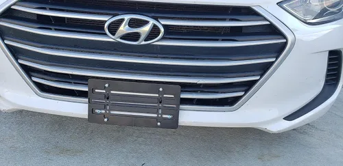 Soporte para placa de matrícula de parachoques delantero, kit de adaptador de montaje para Hyundai (todos los modelos) Descuento por cantidad (9.95
