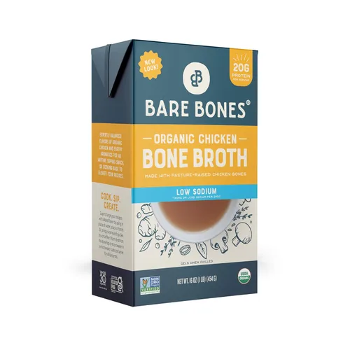 Miniatura 12 de Bare Bones, Caldo de hueso de res clásico, 16 onzas