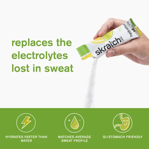 Miniatura 4 de Skratch Labs Paquetes de hidratación – Mezcla de bebida de hidratación, lima limón (20 unidades) – Paquetes de electrolitos en polvo desarrollados