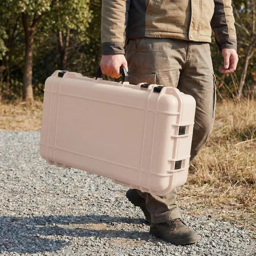 Miniatura 19 de Relaxweex 1 Pieza Estuche Rígido Impermeable de 14.3 x 11.4 x 4.5 Pulgadas con Inserto de Espuma Personalizable DIY Estuche Protector Portátil