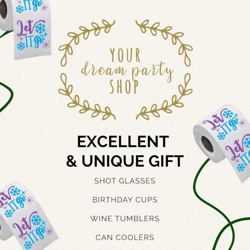 Miniatura 7 de Rollo de Papel Higiénico Navideño Let it Go - Papel Higiénico Divertido, Divertidos Regalos Novedosos de Feliz Navidad, Perfecto para Intercambio