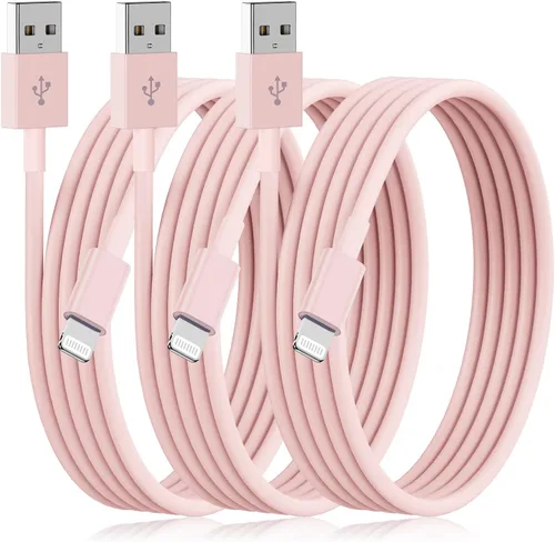 Miniatura 18 de Paquete de 4 cables USB C a Lightning de 6 pies, cable de carga rápida para iPhone 14, repuesto para el cable de carga original de Apple para iPhone