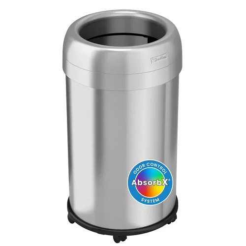 Miniatura 13 de iTouchless SoftStep - Cubo de basura y contenedor de reciclaje de 16 galones con filtros de olores dobles y cubos extraíbles codificados por Plata