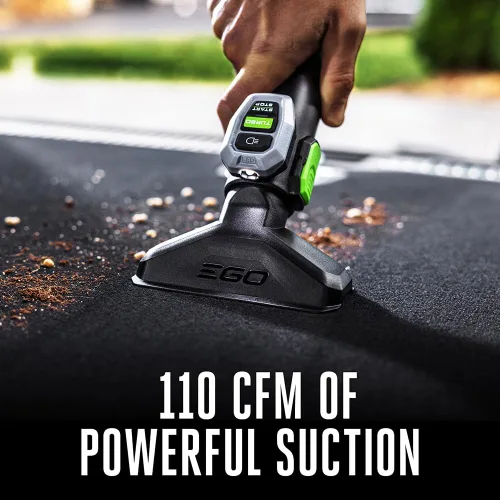 Miniatura 3 de EGO Power+ Aspiradora de taller húmeda y seca, aspiradora de coche, limpiador portátil inalámbrico, 9 galones 110 CFM, incluye batería de 56V 5.0Ah