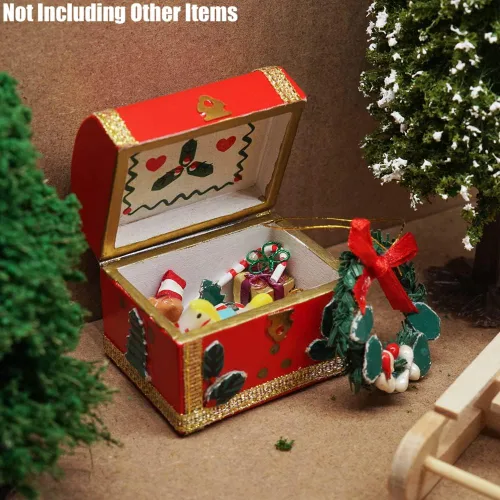 Miniatura 5 de Odoria 1/12 Casa de muñecas en miniatura Accesorios de decoración navideña