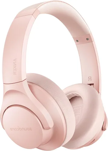 Miniatura 9 de Soundcore Anker Life Q20 Auriculares híbridos con cancelación activa de ruido, auriculares inalámbricos Bluetooth sobre la oreja, tiempo de Negro
