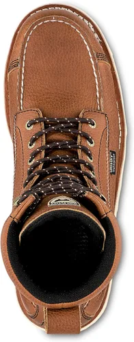 Miniatura 6 de Irish Setter, Wingshooter ST, Botas para hombre de 8 pulgadas, impermeables, con punta de seguridad no metálica, Botas de trabajo Ámbar