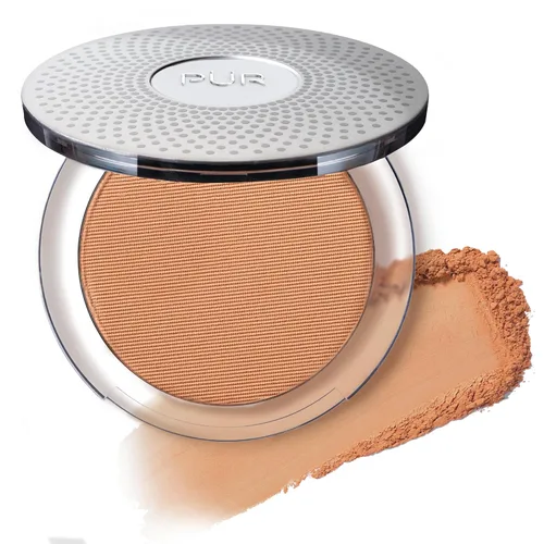 Miniatura 22 de PÜR MINERALS Base de Maquillaje Mineral Prensada 4 en 1 en Polvo con SPF 15 - Corrector y Compacto de Acabado en Polvo Prensado para Rostro - Base