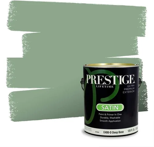 Miniatura 1906 de Prestige Paints - pintura de exterior y pintura de imprimación en una, E100-T-6006-10AVP