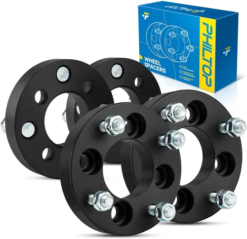 Miniatura 11 de PHILTOP Espaciador de rueda de 4 x 4 de 2 pulgadas, espaciadores de rueda centrados en las lengüetas para Polaris Trail Boss 330 2003-2013, Trail
