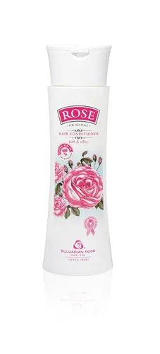 Acondicionador para el cabello rosa búlgaro con aceite de rosa natural, acondicionador hidratante, hidratante intenso para cabello seco y dañado,