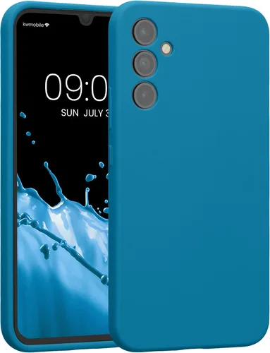 Miniatura 86 de kwmobile Funda compatible con Samsung Galaxy A13 4G - Funda delgada de silicona TPU - Acabado suave al tacto - Amarillo radiante