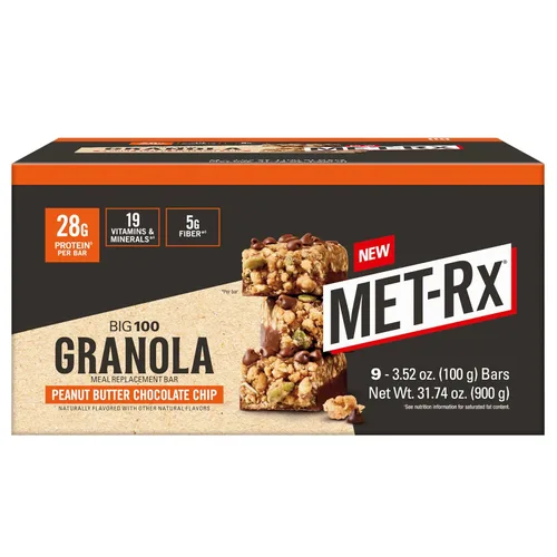 Miniatura 14 de MET-Rx Big 100 barras de proteínas colosales, Blueberry Cobbler, barras de reemplazo de comidas, 4