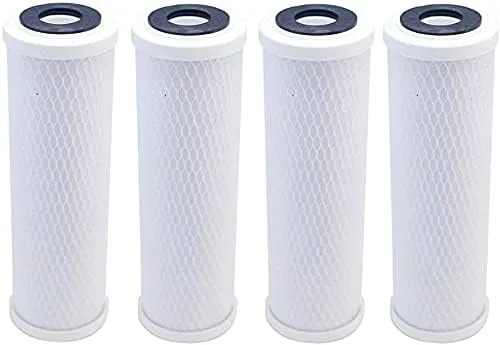 American Water Solutions - Juego de 4 filtros de agua compatibles con filtro de agua GE GXWH04F, GXWH20F, GXWH20S y GXRM10, cartucho de repuesto de