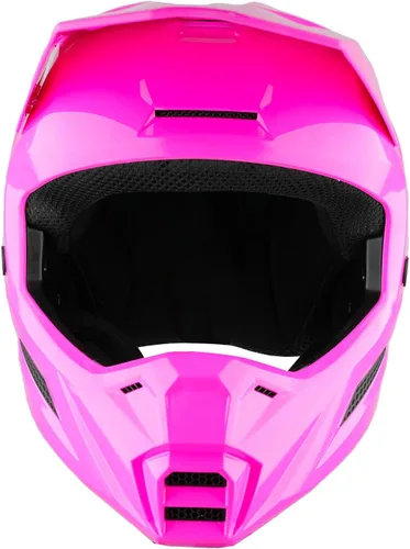 Miniatura 7 de 1Storm - Casco de motocross para jóvenes, ATV, BMX, MX, motocicleta todoterreno, kart, rosa brillante Rosa brillante juvenil