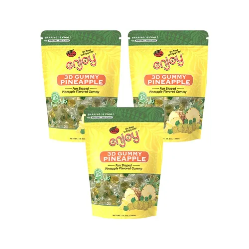 Miniatura 4 de Enjoy 3D Pineapple Gummy Fun Pack (1)