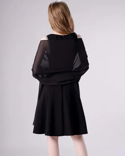 Miniatura 31 de Chales/mantones de gasa suave para vestidos, accesorios de mujer