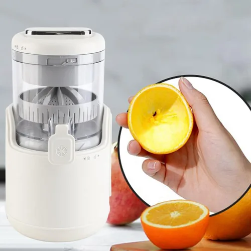 Miniatura 7 de Exprimidor eléctrico de cítricos, exprimidor de motor recargable por USB de 360 grados, exprimidor portátil de jugo de naranja para limón y naranja
